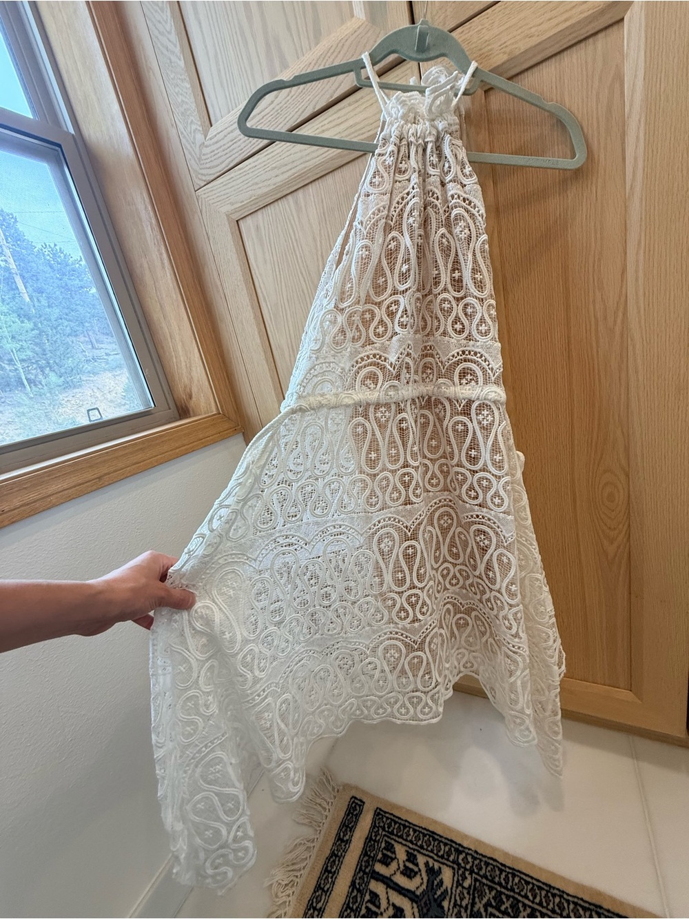 Manning Cartell Cream Lace Dress